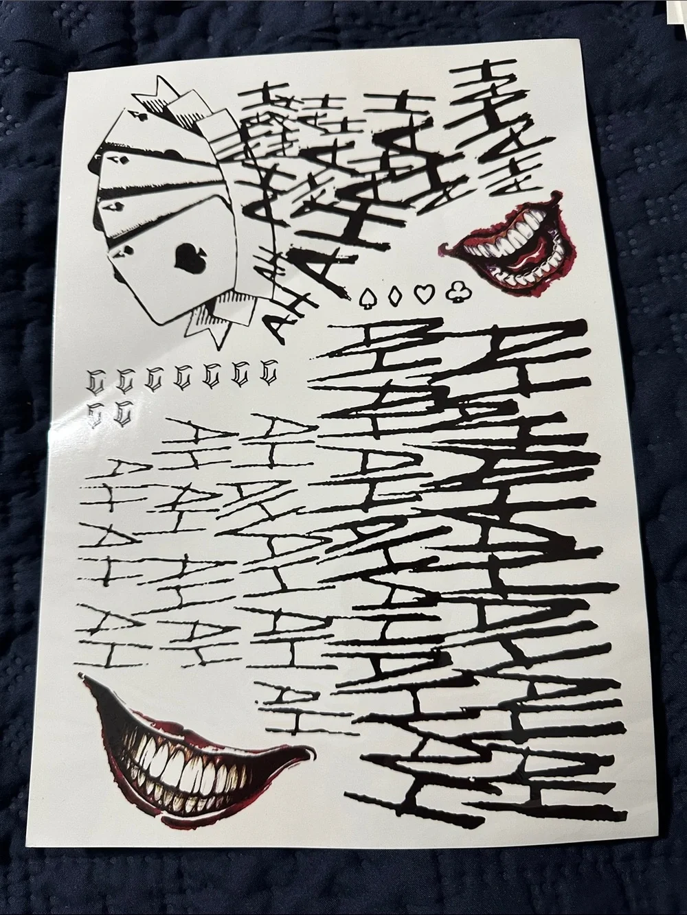 N/A temporary tattoos
